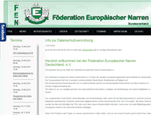 Tablet Screenshot of fen-internet.de